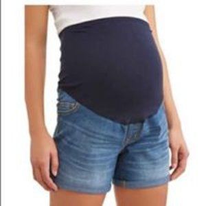 3  Maternity Comfort Belly Band Shorts